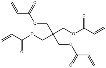 ペンタエリトリトールテトラアクリラート 化学構造式