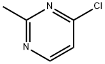 4-クロロ-2-メチルピリミジン 化学構造式