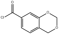4H-1,3-BENZODIOXINE-7-CARBONYL CHLORIDE,97% Structure