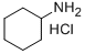 シクロヘキシルアミン 塩酸塩 化学構造式
