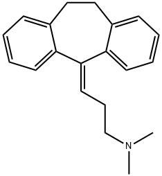 阿米替林, 50-48-6, 结构式