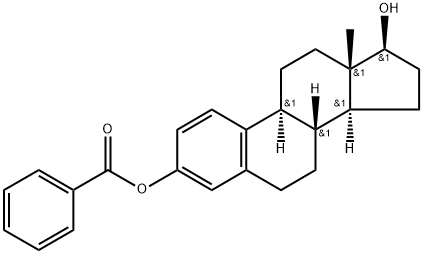 Estradiol benzoate Struktur