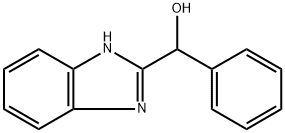 2-(羟基苯基甲基)苯并咪唑 结构式