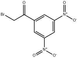 2-bromo-3-5-dinitroacetophenone  Struktur