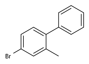 4-BROMO-2-METHYLBIPHENYL Structure