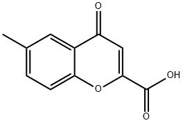 6-甲基色酮-2-羧酸 结构式