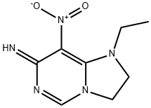 Imidazo[1,2-c]pyrimidin-7(1H)-imine, 1-ethyl-2,3-dihydro-8-nitro- (9CI)|