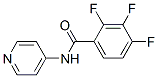 Benzamide, 2,3,4-trifluoro-N-4-pyridinyl- (9CI) Structure