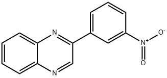 2-(3-NITROPHENYL)QUINOXALINE Struktur