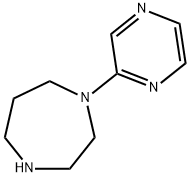 1-pyrazin-2-yl-1,4-diazepane Structure