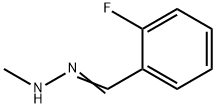 Benzaldehyde, 2-fluoro-, methylhydrazone (9CI)|