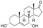 Androst-5-en-17-one, 3,7-dihydroxy-, (3alpha,7alpha)- (9CI) Structure