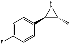 Aziridine, 2-(4-fluorophenyl)-3-methyl-, (2R,3R)- (9CI) Structure