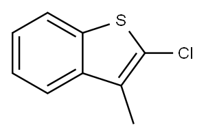 2-Chloro-3-methylbenzo[b]thiophene 结构式