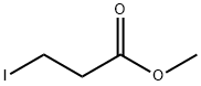 3-ヨードプロパン酸メチル 化学構造式