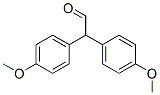 Bis(p-methoxyphenyl)acetaldehyde Structure
