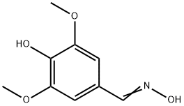 3,5-ジメトキシ-4-ヒドロキシベンズアルデヒドオキシム 化学構造式