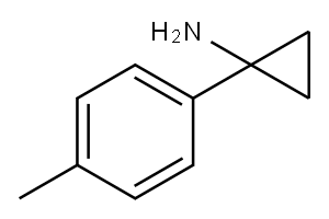 Cyclopropanamine, 1-(4-methylphenyl)- (9CI) Structure