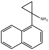 1-(NAPHTHALEN-1-YL)CYCLOPROPANAMINE Structure