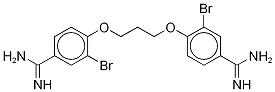 Dibromopropamidine Dihydrochloride Struktur