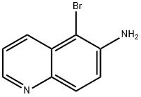 6-Quinolinamine,5-bromo-(9CI) Struktur