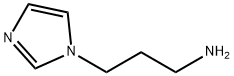 1-(3-アミノプロピル)イミダゾール 化学構造式