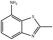 7-Benzothiazolamine,2-methyl-(9CI) Structure