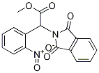 2H-Isoindole-2-acetic acid, 1,3-dihydro-a-(2-nitrophenyl)-1,3-dioxo-, Methyl ester Structure