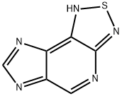 1H-Imidazo[4,5-d][1,2,5]thiadiazolo[3,4-b]pyridine  (9CI) Structure