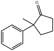 2-METHYL-2-PHENYL-CYCLOPENTANONE Struktur