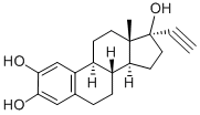 2-hydroxyethynylestradiol Struktur
