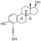 4-hydroxyethynylestradiol Structure