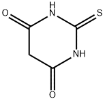 4,6-二羟基-2-巯基嘧啶 结构式