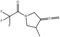 Pyrrolidine, 3-ethenylidene-4-methyl-1-(trifluoroacetyl)- (9CI) Structure