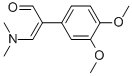 2-(3,4-DIMETHOXYPHENYL)-3-(DIMETHYLAMINO)ACROLEIN Struktur