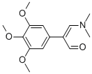 3-(DIMETHYLAMINO)-2-(3,4,5-TRIMETHOXYPHENYL)ACROLEIN Struktur
