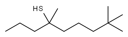 4,8,8-trimethylnonane-4-thiol Structure