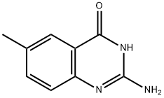 2-氨基-6-甲基-4(3H)-喹唑啉酮, 50440-82-9, 结构式