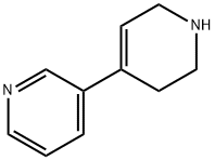 1',2',3',6'-テトラヒドロ-3,4'-ビピリジン 化学構造式