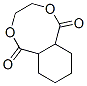 1,2-Cyclohexanedicarboxylic acid, 1,2-ethanediyl ester Structure