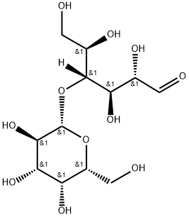 4-O-BETA-GALACTOPYRANOSYL-D-MANNOPYRANOSE Struktur