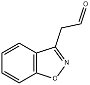 1,2-Benzisoxazole-3-acetaldehyde(9CI) Structure