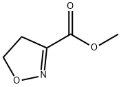 3-Isoxazolecarboxylic acid, 4,5-dihydro-, methyl ester (9CI) Struktur