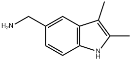 C-(2,3-DIMETHYL-1H-INDOL-5-YL)-METHYLAMINE 结构式