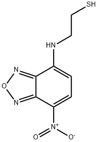 2-[(7-Nitro-2,1,3-benzoxadiazol-4-yl)aMino]ethanethiol Struktur