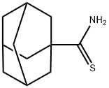 Tricyclo[3.3.1.13,7]decane-1-carbothioamide (9CI) Struktur