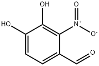 3,4-DIHYDROXY-2-NITROBENZALDEHYDE Struktur