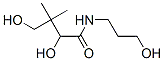 Butanamide, 2,4-dihydroxy-N-(3-hydroxypropyl)-3,3-dimethyl-, (+)- (9CI) Struktur