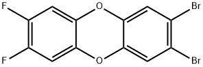 2,3-Dibromo-7,8-difluorodibenzo-p-dioxin Structure