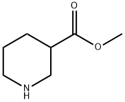 Methyl piperidine-3-carboxylate Struktur